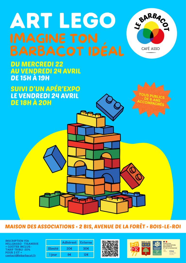 Ateliers ArtLego – Imagine ton Barbacot idéal !